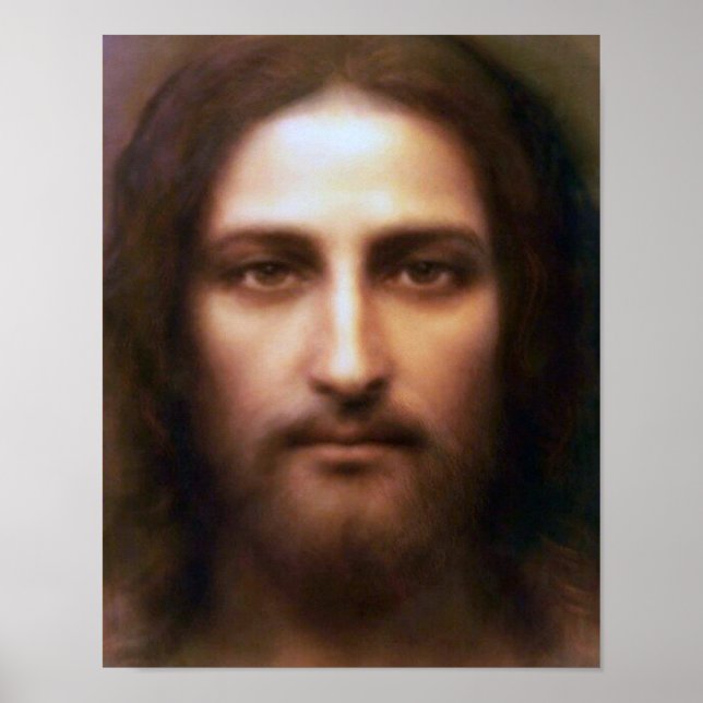 The Holy Face of Jesus. Poster (Front)