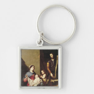 The Holy Family, 1639 Key Ring