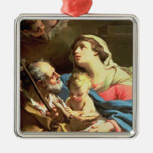 The Holy Family, 18th century Metal Tree Decoration