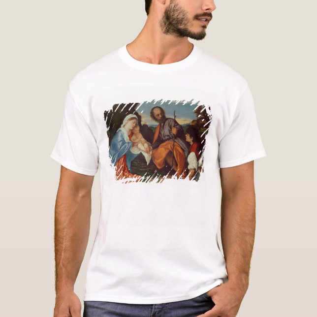 The Holy Family and a Shepherd, c.1510 T-Shirt (Front)