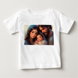 The Holy Family Baby Tee Shirt
