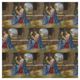 The Holy Family by Giorgione Fabric