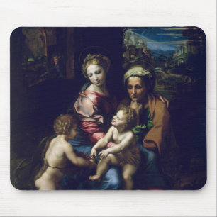 The Holy Family c.1518 Mouse Pad