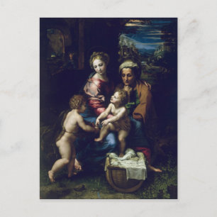 The Holy Family  c.1518 Postcard