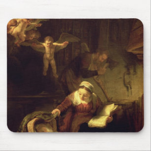 The Holy Family, c.1645 Mouse Pad