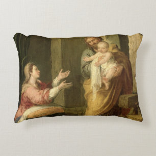 The Holy Family, c.1660-70 Decorative Cushion