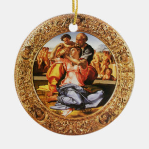 The Holy Family Ceramic Tree Decoration