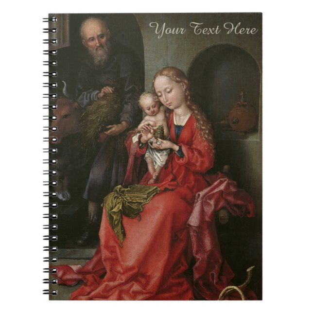"The Holy Family" custom notebook (Front)