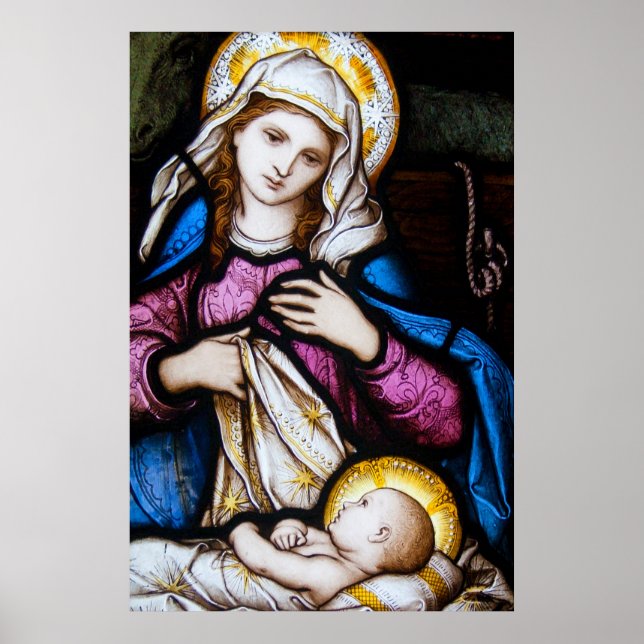 The Holy Family Depicting Madonna and Child Poster (Front)