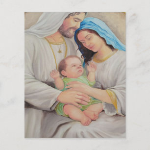 The Holy Family: Divine Love Portrait Flyer