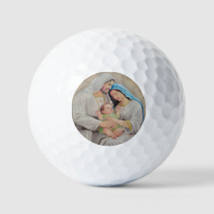 The Holy Family: Divine Love Portrait Golf Balls