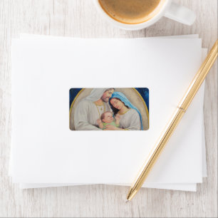 The Holy Family: Divine Love Portrait Label