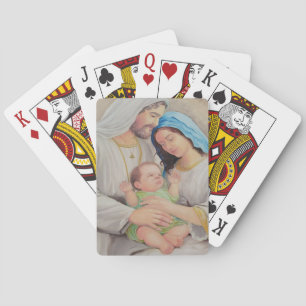 The Holy Family: Divine Love Portrait Playing Cards