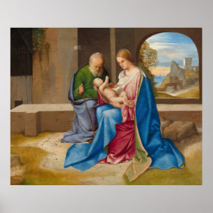 The Holy Family - Giorgione Fine Art Poster