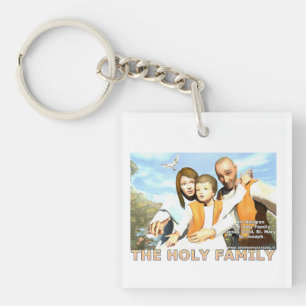 The Holy Family Key Ring