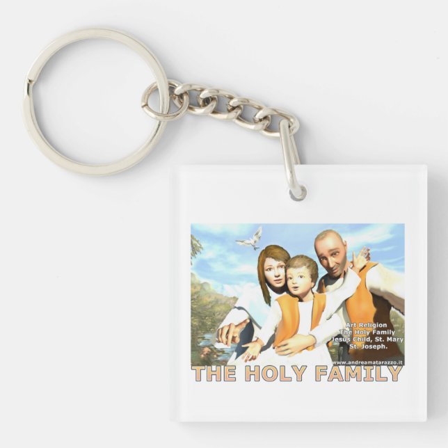 The Holy Family   Key Ring (Front)