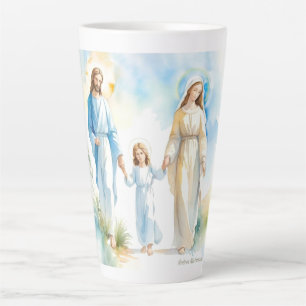 The Holy Family Latte Mug