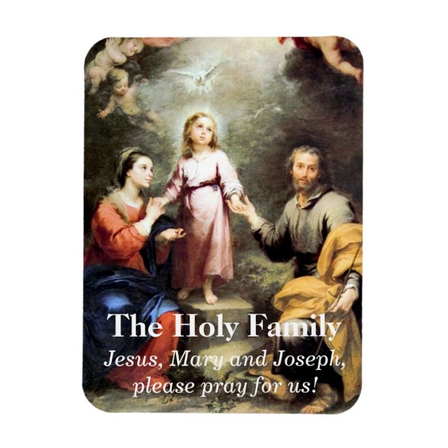 The Holy Family Magnet (Vertical)