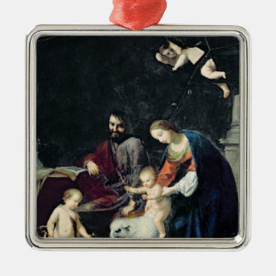 The Holy Family Metal Tree Decoration