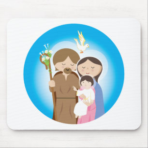 The Holy Family Mouse Pad