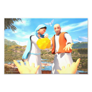 The Holy Family - Nativity Photo Print