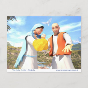 The Holy Family - Nativity    Postcard