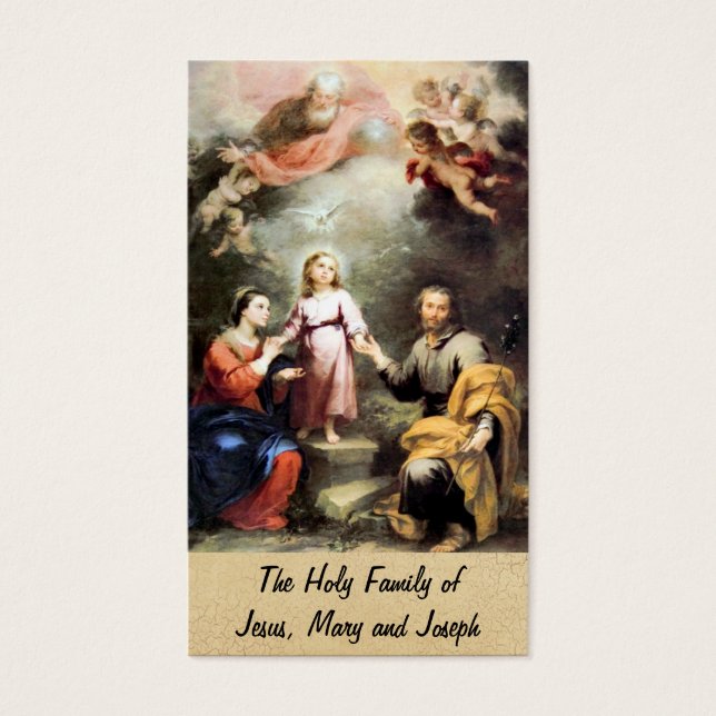 The Holy Family of Jesus, Mary and Joseph (Front)