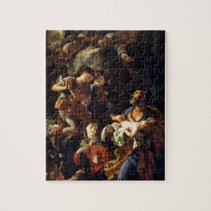 The Holy Family (oil on canvas) Jigsaw Puzzle
