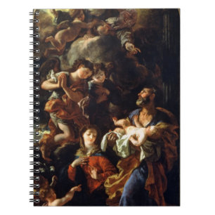 The Holy Family (oil on canvas) Notebook