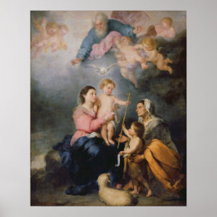 The Holy Family or The Virgin of Seville Poster
