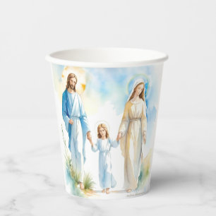 The Holy Family Paper Cups