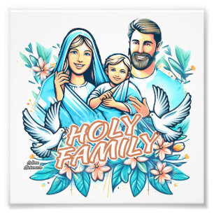 The Holy Family Photo Print