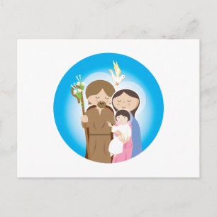 The Holy Family Postcard