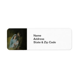 The Holy Family Return Address Label