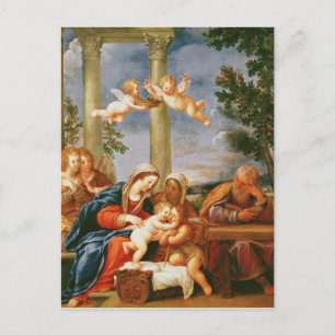The Holy Family St. Elizabeth and St. John Postcard