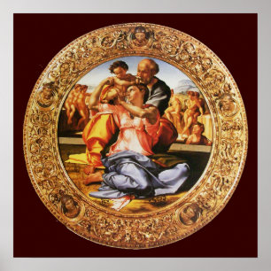 The Holy Family - The Doni Tondo Poster