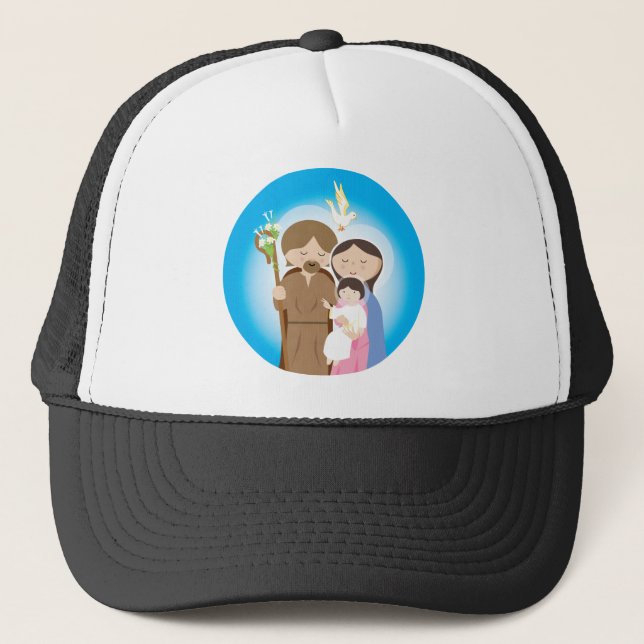 The Holy Family Trucker Hat (Front)