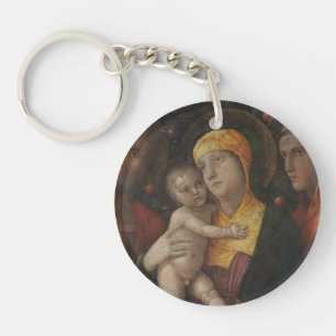 The Holy Family with Saint Mary Magdalene Key Ring