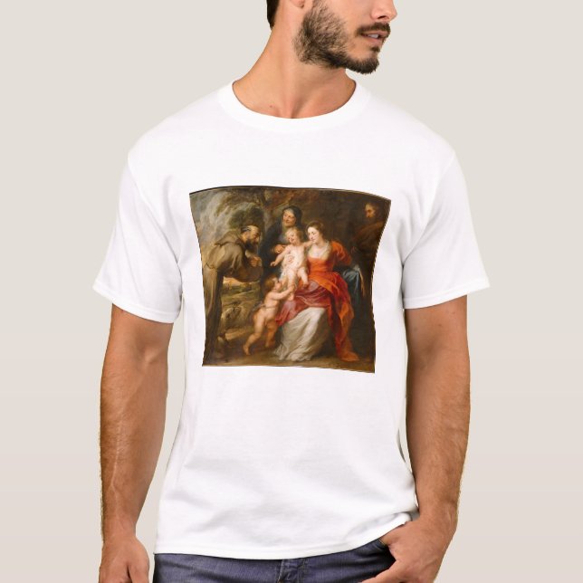 The Holy Family with Saints T-Shirt (Front)