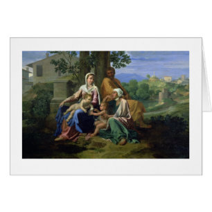 The Holy Family with SS. John, Elizabeth and the I