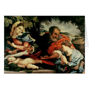 The Holy Family with St. Catherine of
