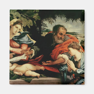 The Holy Family with St. Catherine of Magnet