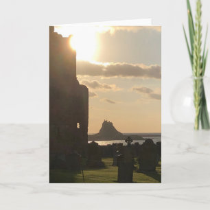 The Holy Island of Lindisfarne Note Card
