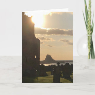 The Holy Island of Lindisfarne Note Card