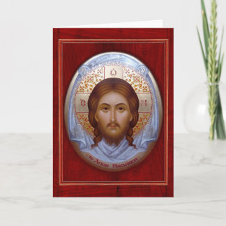 THE HOLY MANDYLION - Icon card