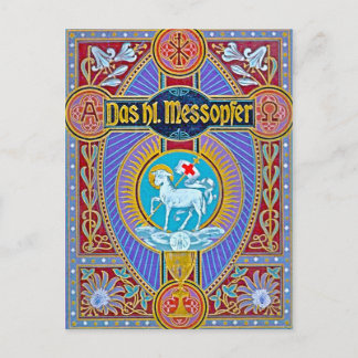 The holy sacrifice-messopher postcard