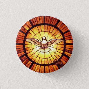 The Holy Spirit (Bernini) 3 Cm Round Badge