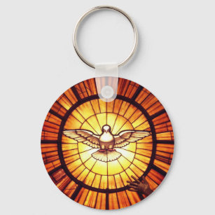 The Holy Spirit (Bernini) Key Ring
