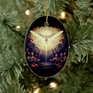 The Holy Spirit Ceramic Ornament