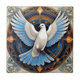 The Holy Spirit (dove) 2 Ceramic Tile